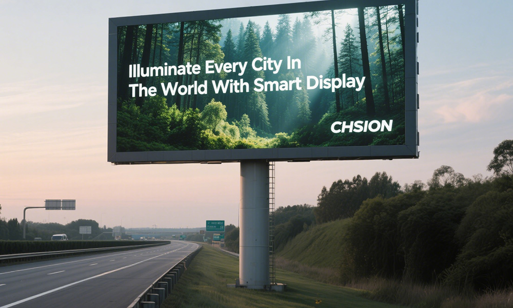 Columnar LED Screen