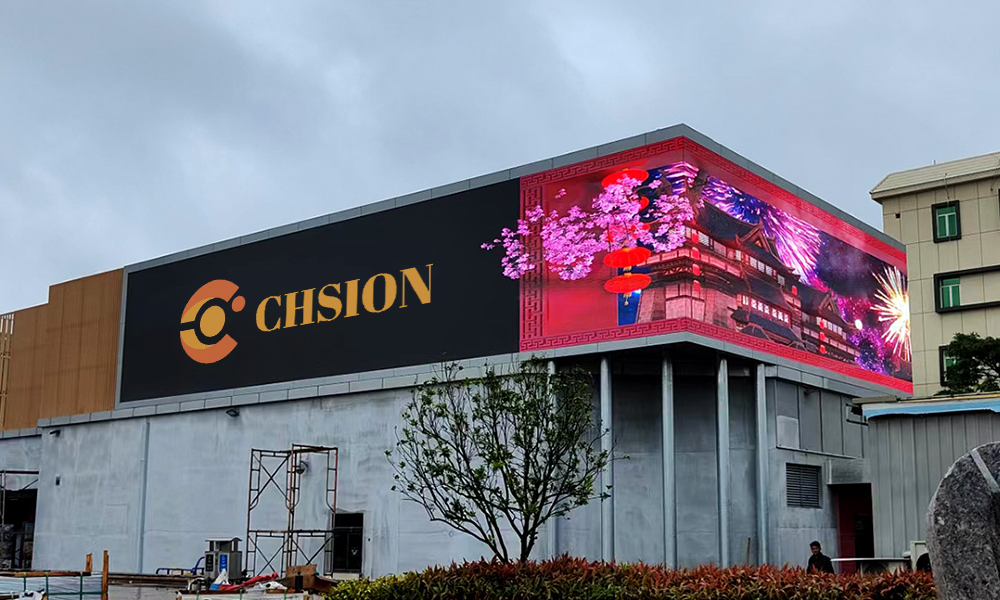 Corner LED Display Screen