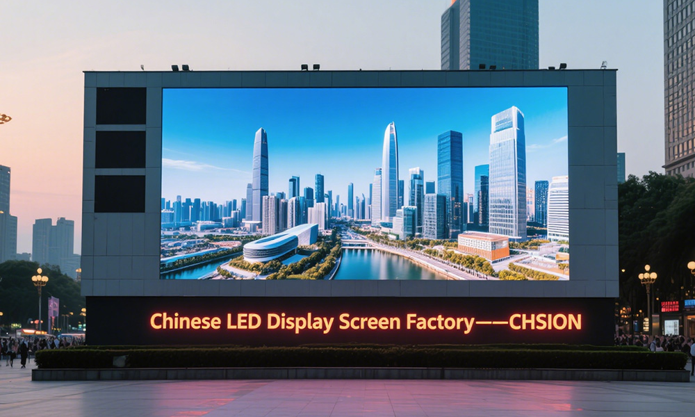 Plaza LED Display Screen